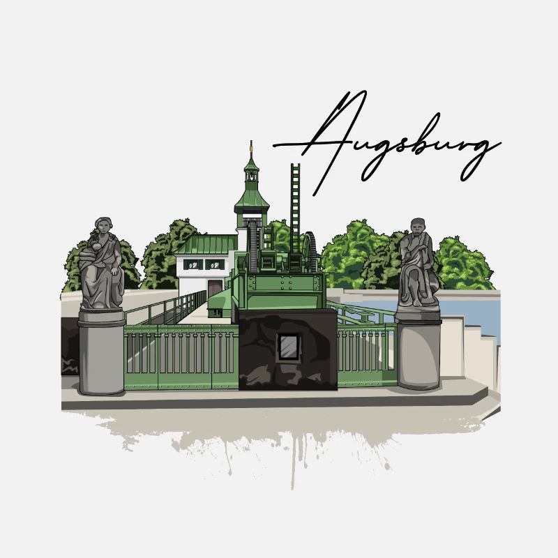 High Indulgence // High Customs // Augsburg // Illustration