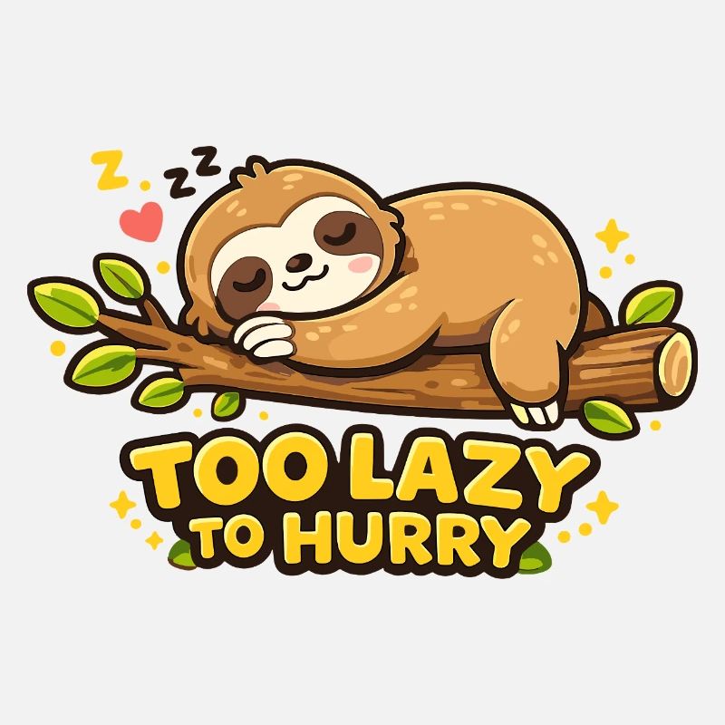 Sloth rest: too slow to rush
