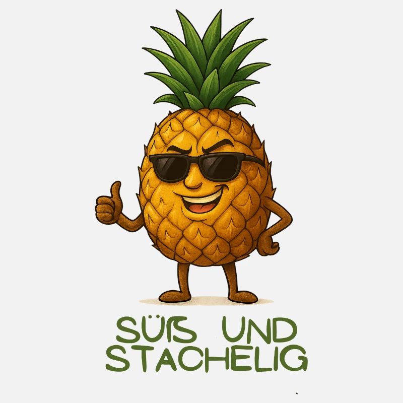 Pineapple with style: Sus and prickly