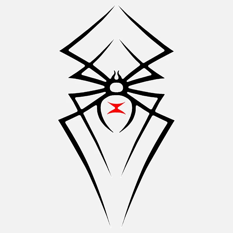 Araignée Black Widow Tribal R6Z