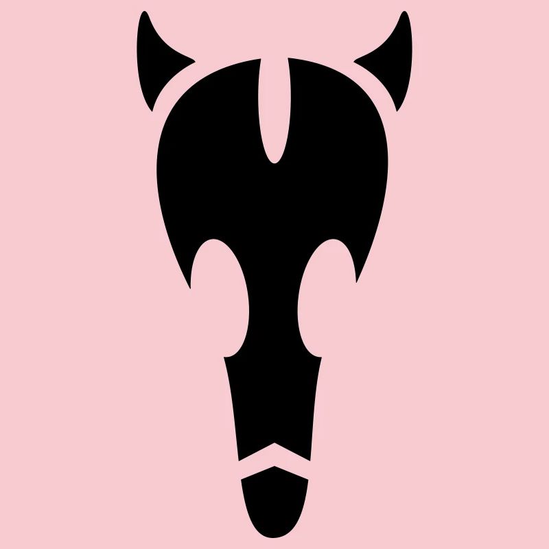 Alien Stier Schädel