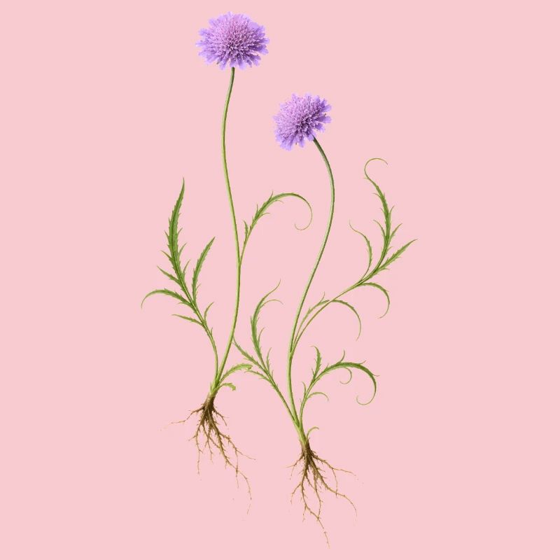 Illustration de la nature des fleurs de prairie