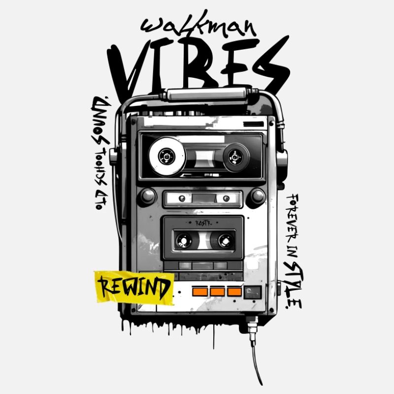 Retro Cassette Graffiti Device