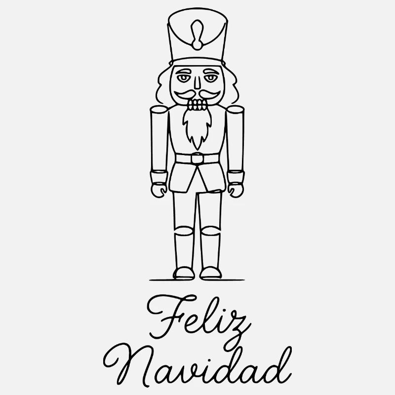 Feliz Navidad Nutcracker Christmas