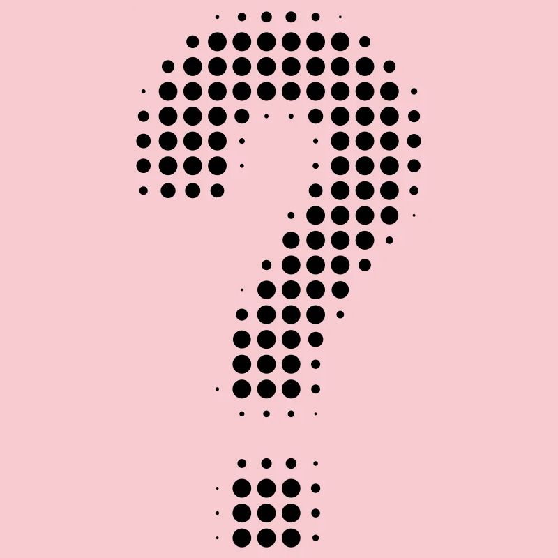 Question mark pixel optics