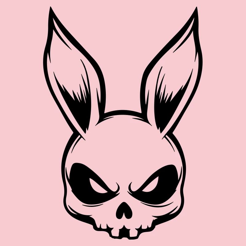 Bunny Skeleton Skull