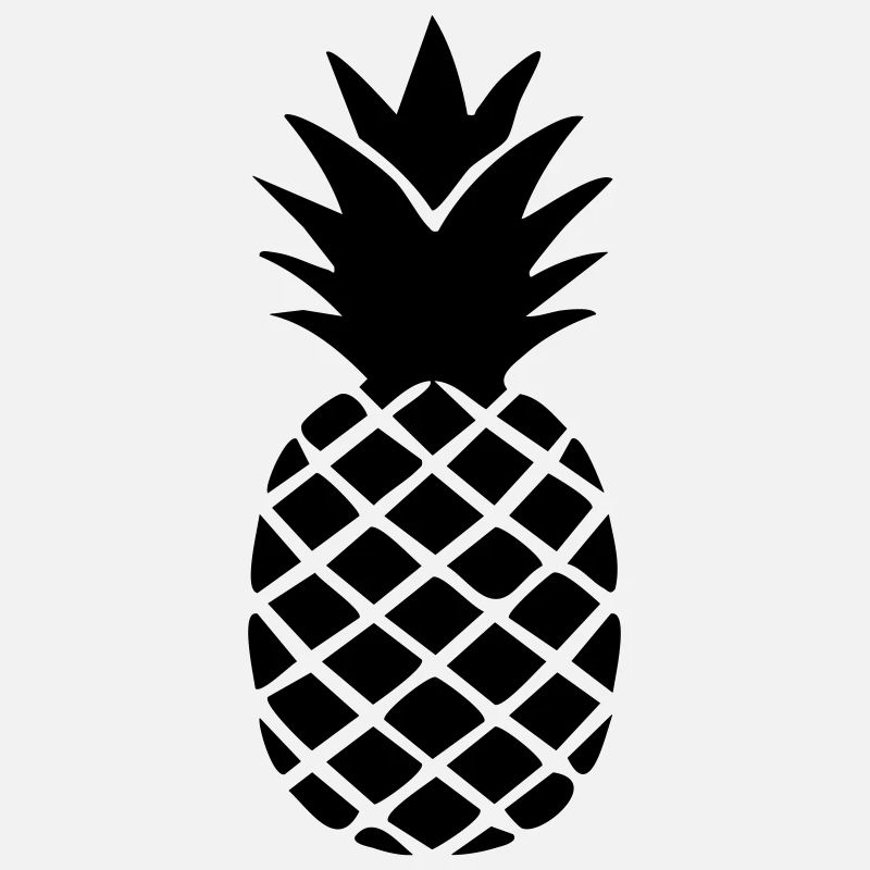 Silhouette ananas – Style tropical statement
