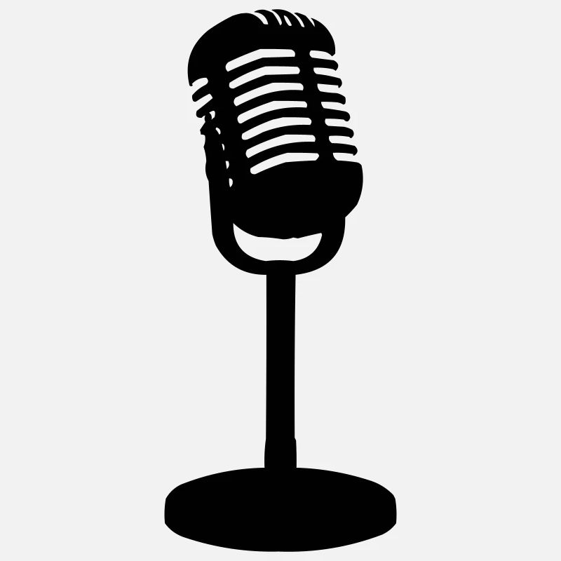Vintage Microphone Icon