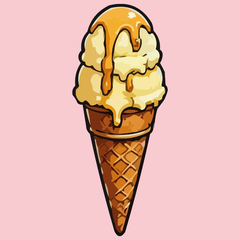 Cornet de glace Caramel Rip