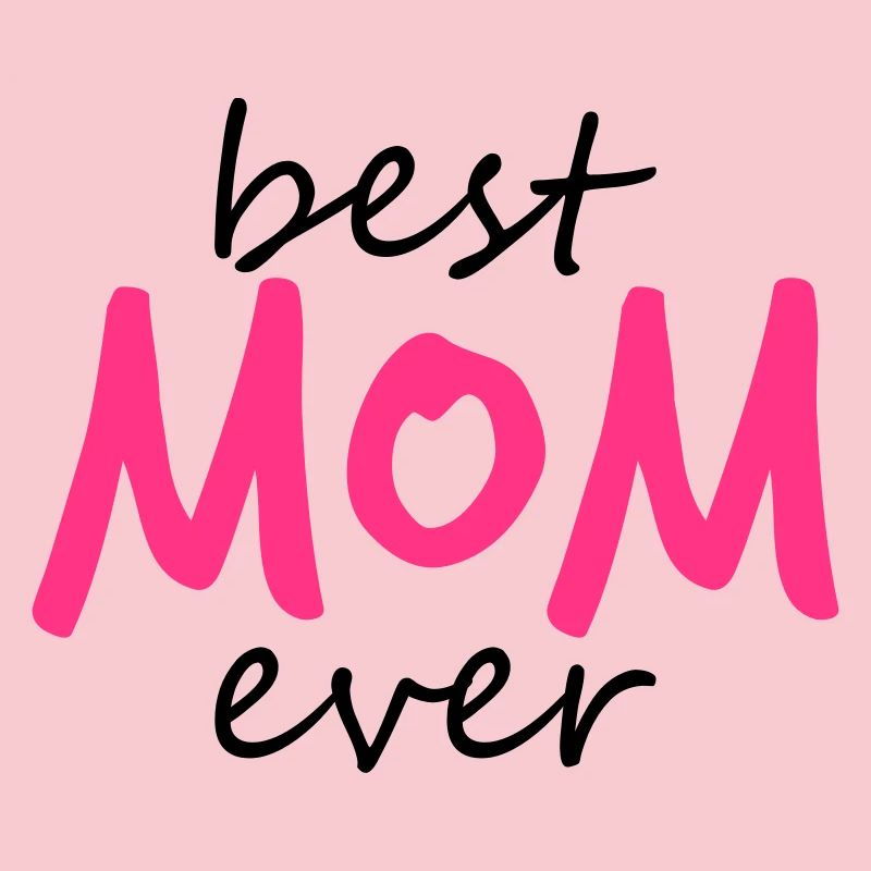 text best mom ever sticker sticker button love
