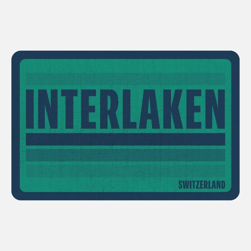 Interlaken Retro Abzeichen