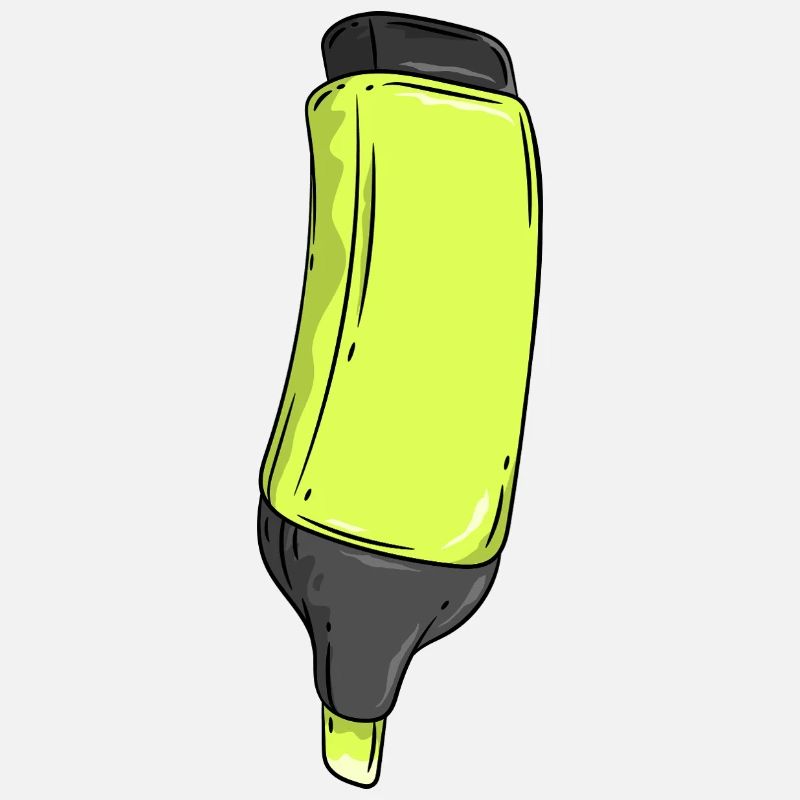 Textmarker Illustration