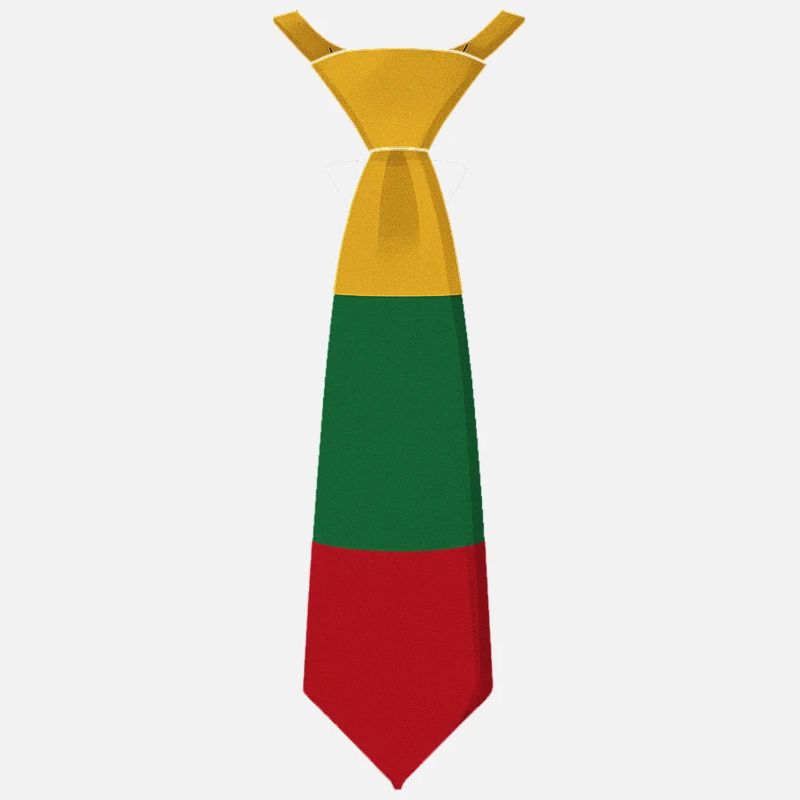 Cravate Lituanie – Drapeau