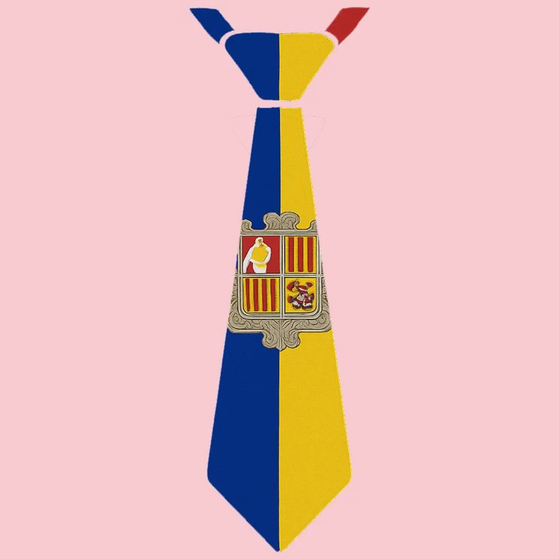 Cravate roumanie – Conception du drapeau