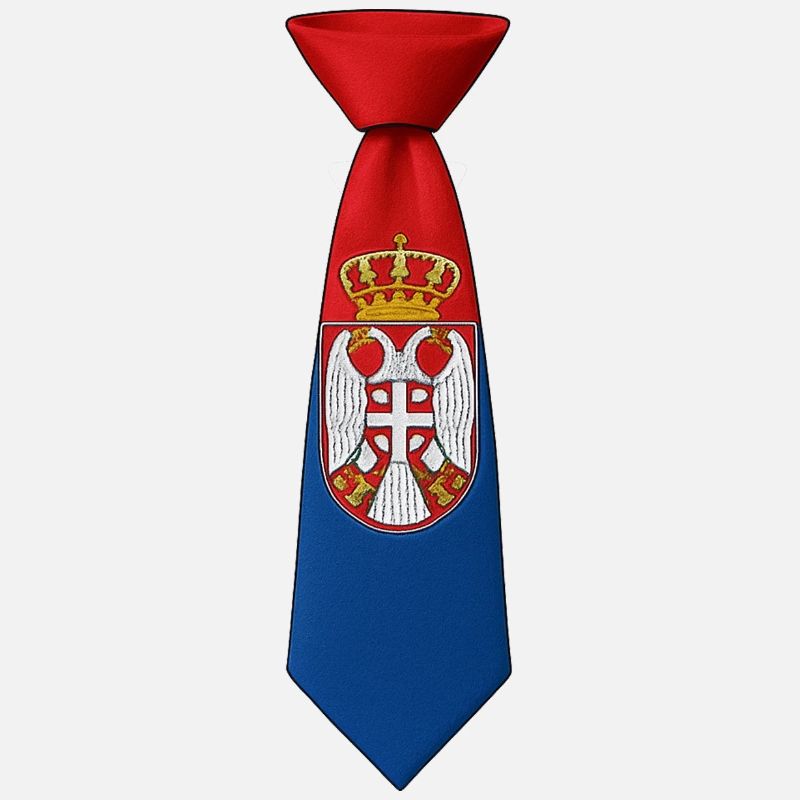 Cravate Serbie – Conception du drapeau