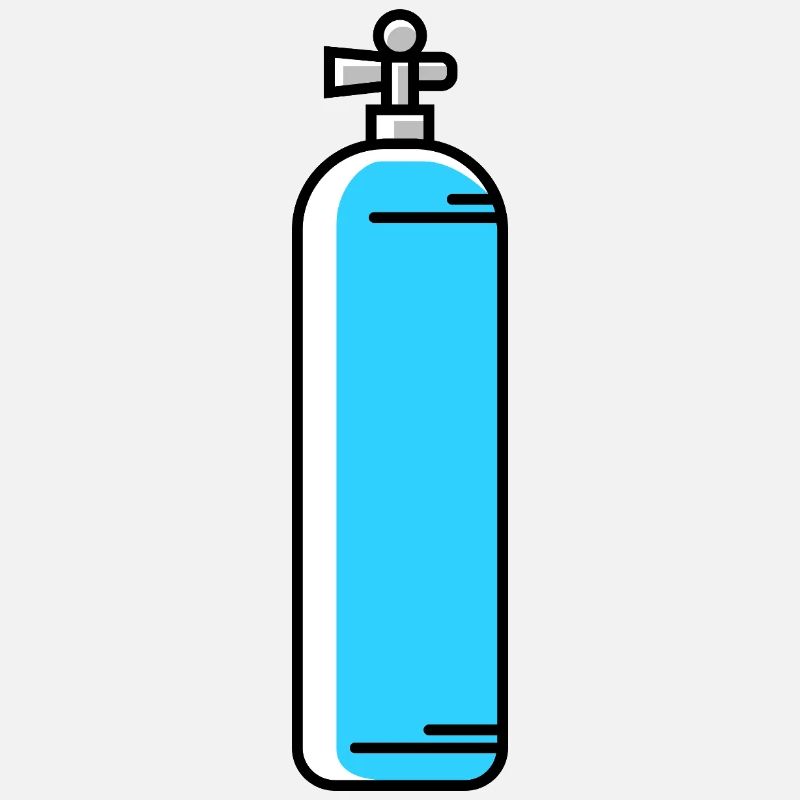 Icône de plongée en oxygène