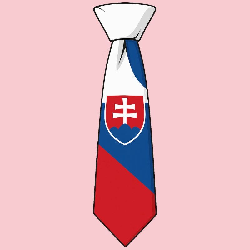 Cravate Slovaquie – Conception du drapeau