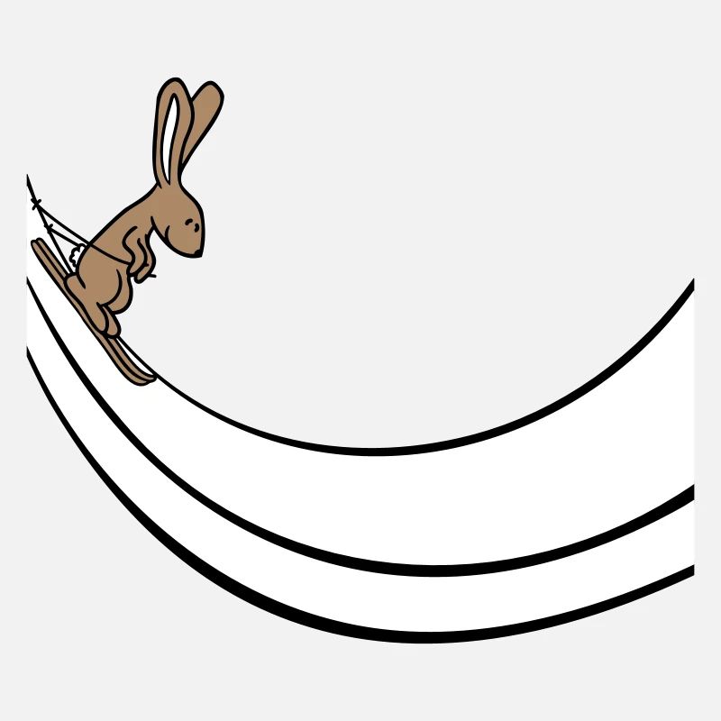 Bunny Ski Bunny Rampe de saut à ski Ski Neige