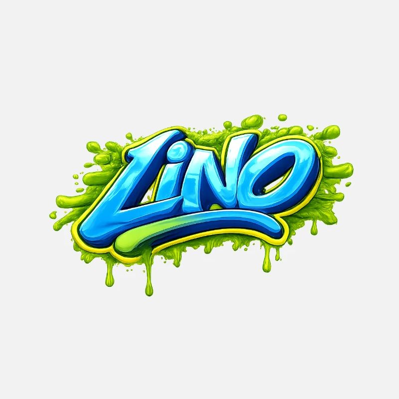 GRAFFITI NAME LINO  FOR  PERFECT GIFT PRINTABLE 