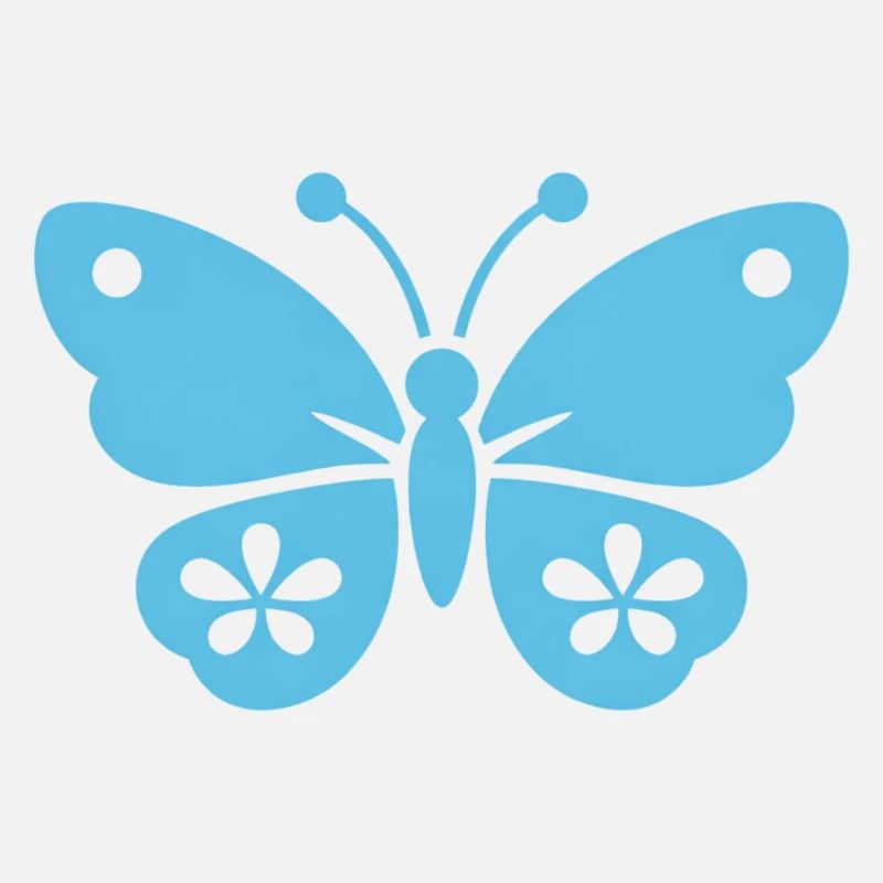 Bleu papillon