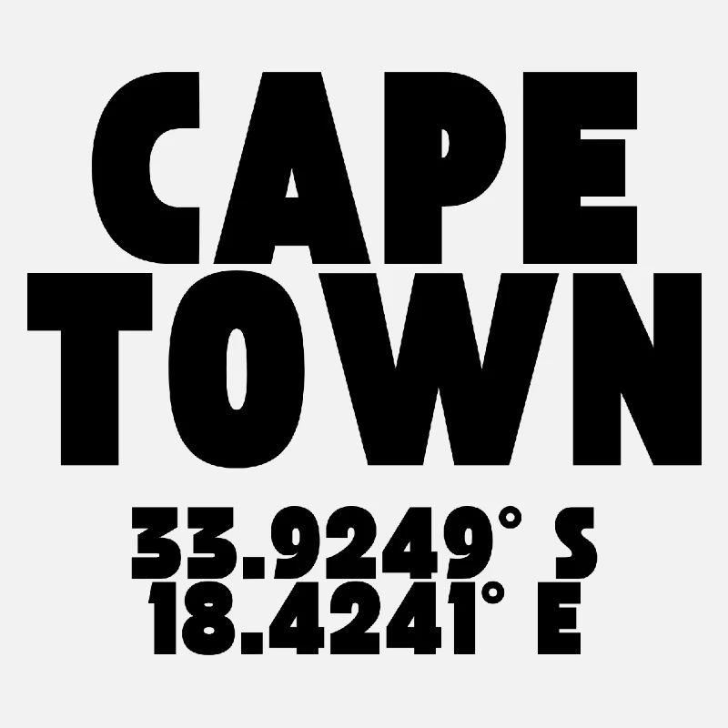 Cape Town Cape Town - Design with Coordinates