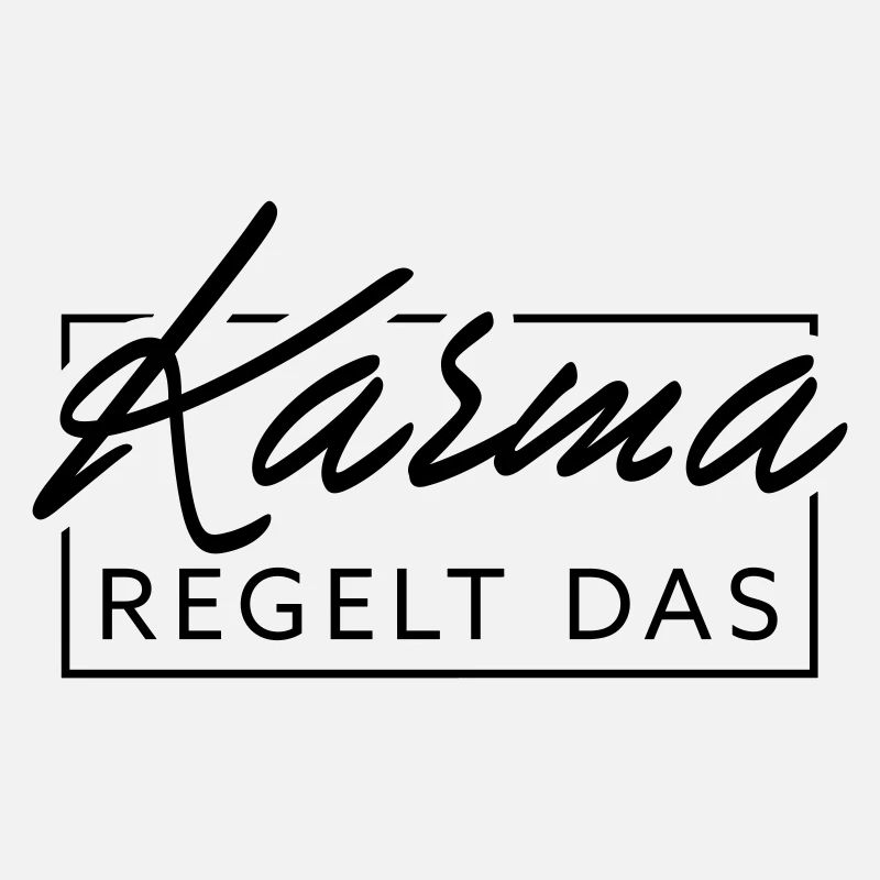 Karma regulates this