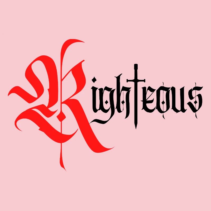 Conception gothique vertueuse avec épée