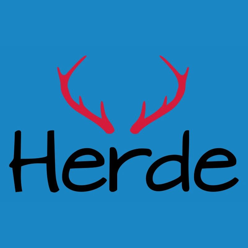 Herde Geweih Hirschgeweih