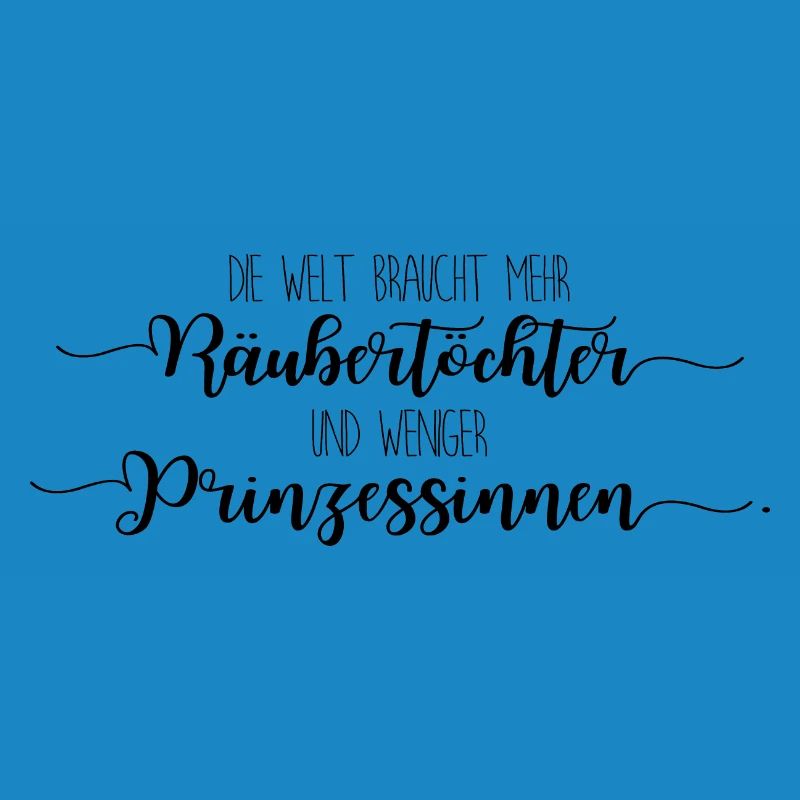 Räubertochter oder Prinzessin - schwarz