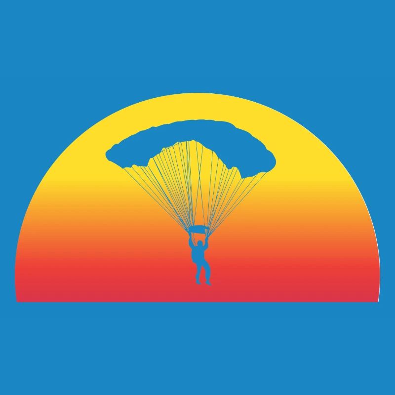 Adventurous Skydive Sunset