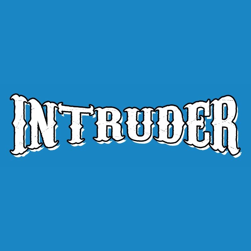 intruder hacker eindringling clan sticker computer