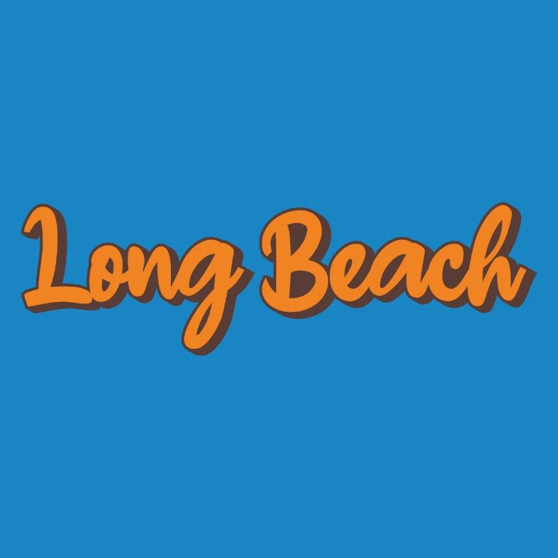 Long Beach Retro Script