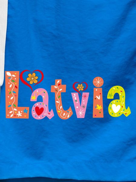 Personalisierter Name Lettlands