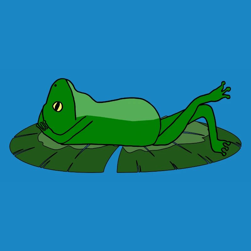 Frog Toad Chill Toad