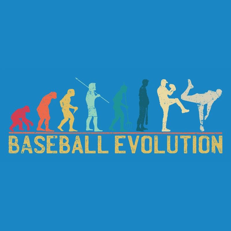 Illustration de l’évolution du baseball