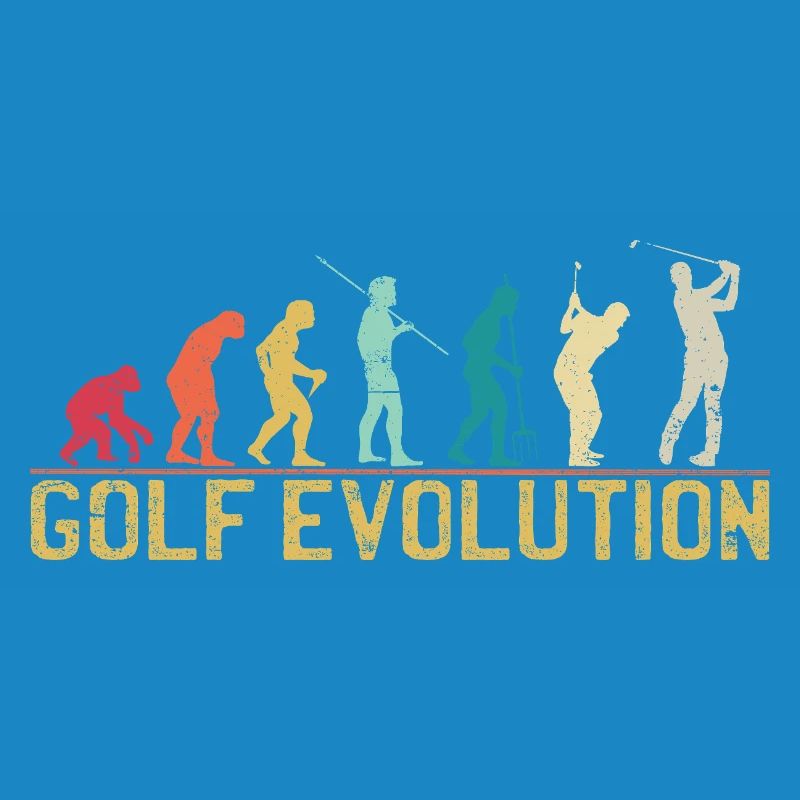 Golf Evolution Silhouette Design