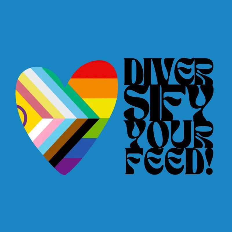 🌈♿ Diversify Your Feed –Progress Pride&Disability