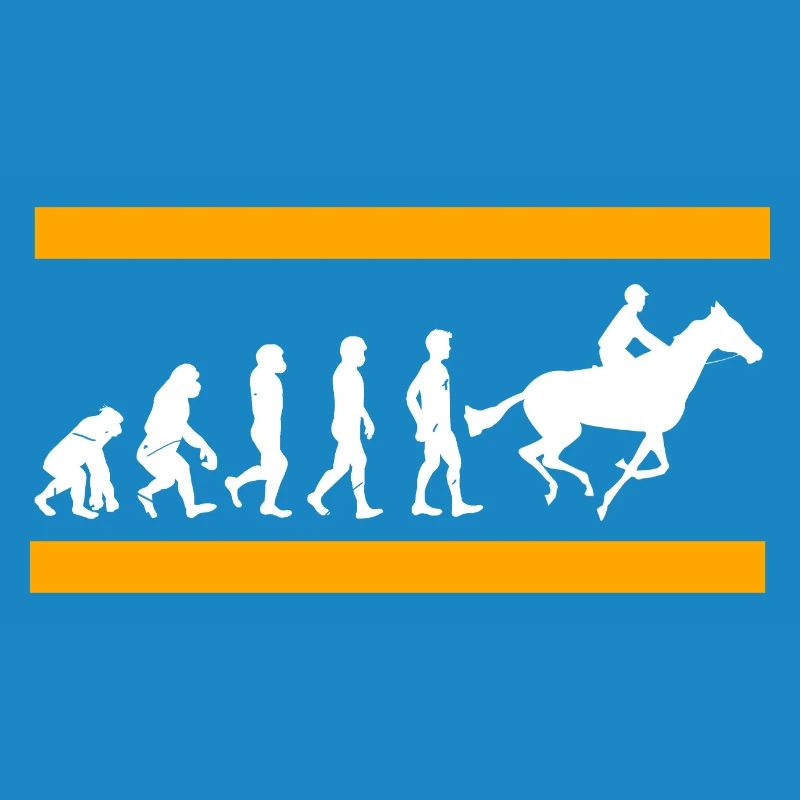 Human Evolution Ends in Horse Racing Glory