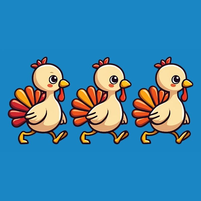 Bébé dinde de Thanksgiving