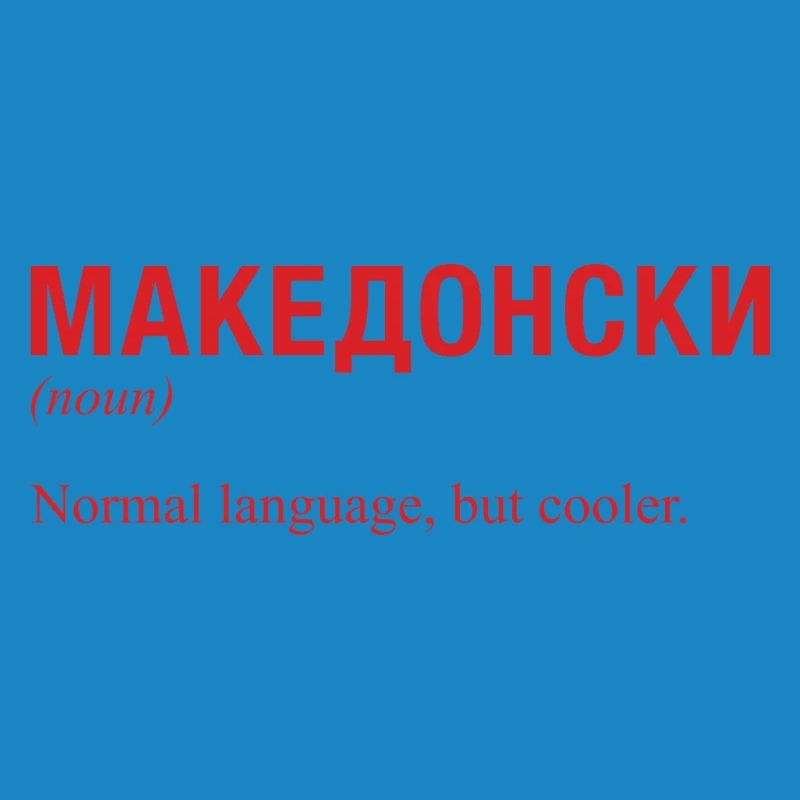 Macedonian language Macedonia