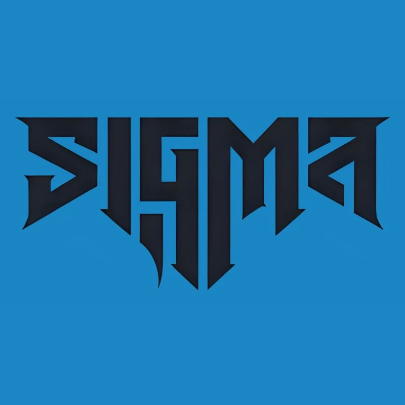 Glyphes Sigma dans la typographie difficile