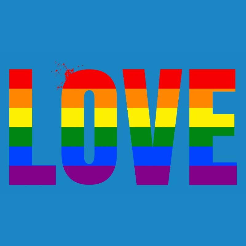 LOVE Rainbow Statement – Bold Equality Message