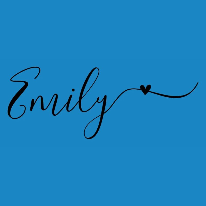 Emily Name First Name Decorative
