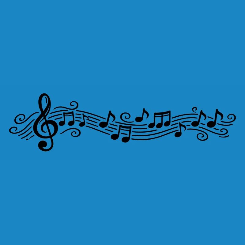 Notes musicales Clés de mélodie