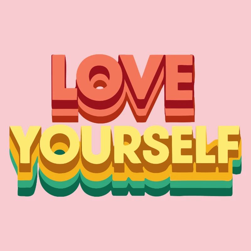 Retro Rainbow Self-Love