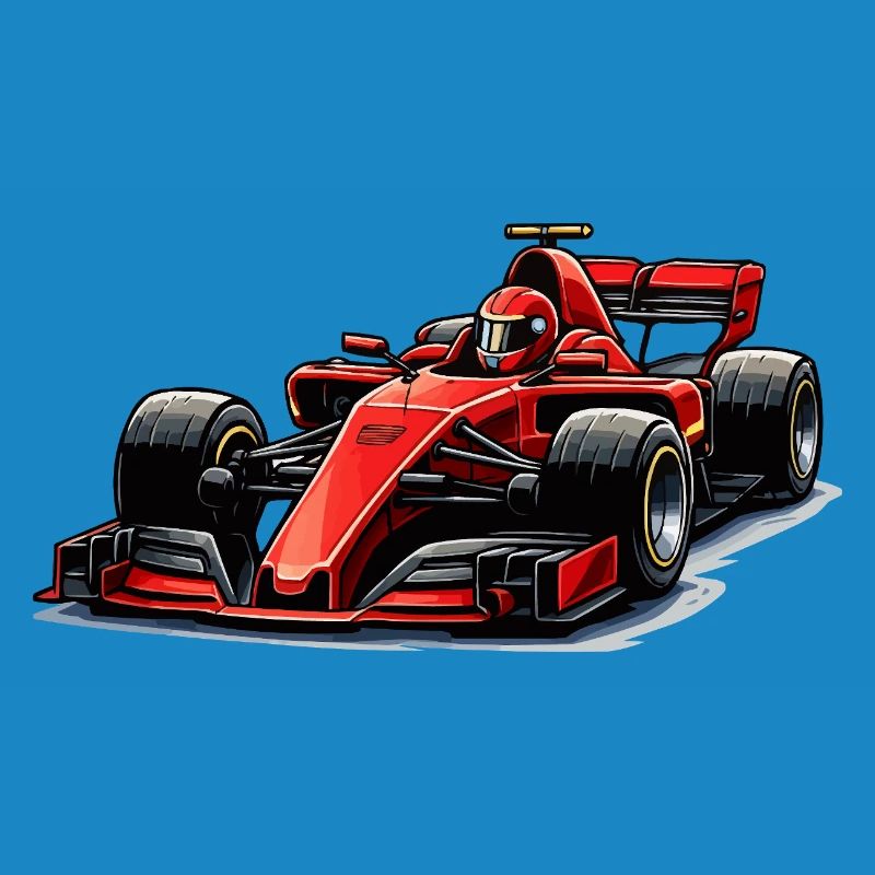 Graphismes de voitures de course