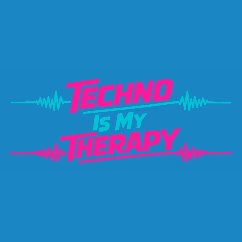 Techno Therapy Neon Wave