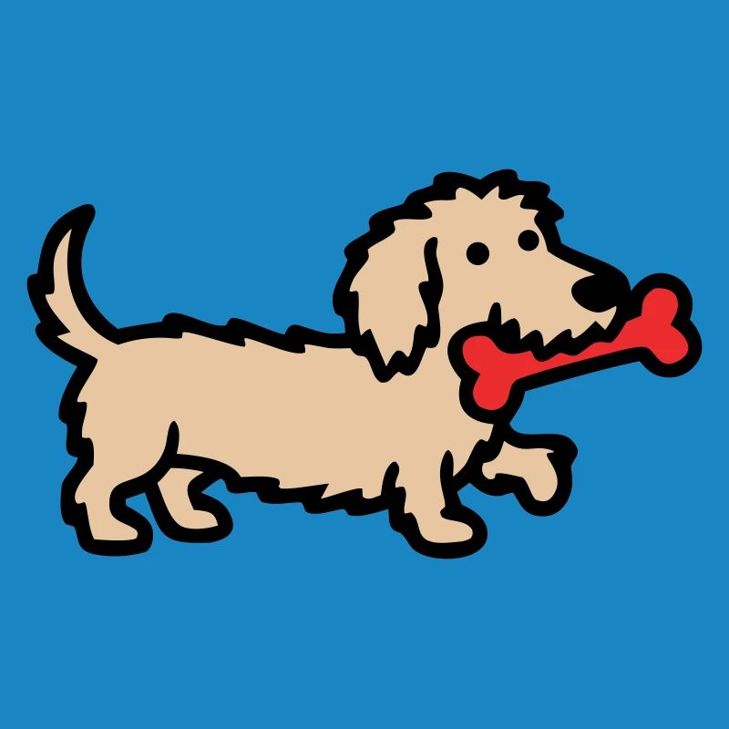Terrier Doodle Bone Comic