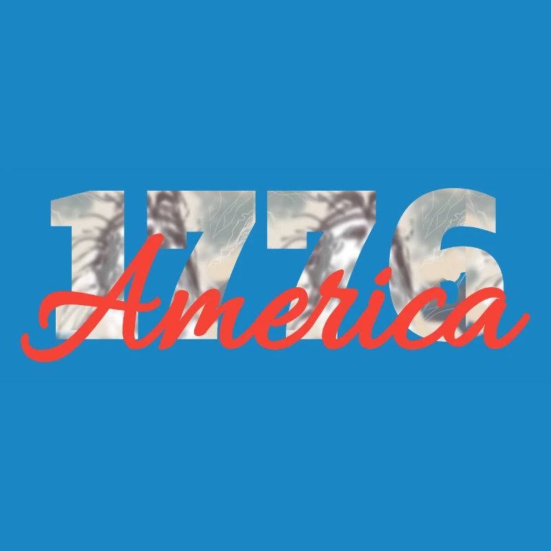 1776 America Script Overlay