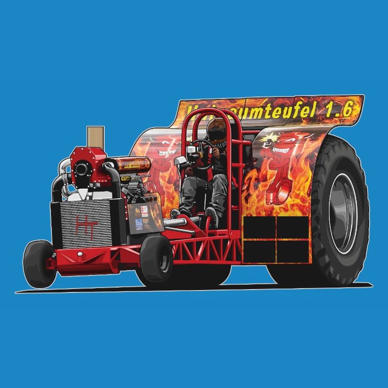 Tractor Pulling // Illustration